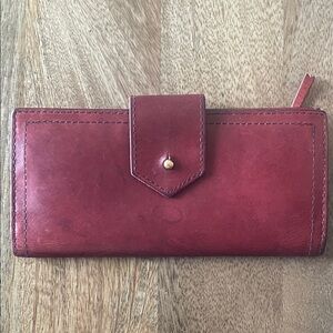 Madewell leather wallet